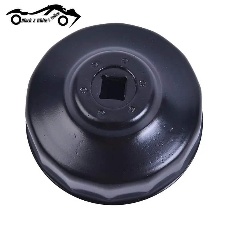

1pc high quality Black Steel 76mm 14 Flutes Car Oil Filter Cap Type Wrench with 3/8" Drive Socket