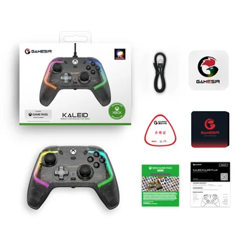 GameSir Kaleid Xbox Controller Wired Gamepad for Xbox Series X, Xbox Series S, Xbox One game console, with Hall Effect Joystick 6