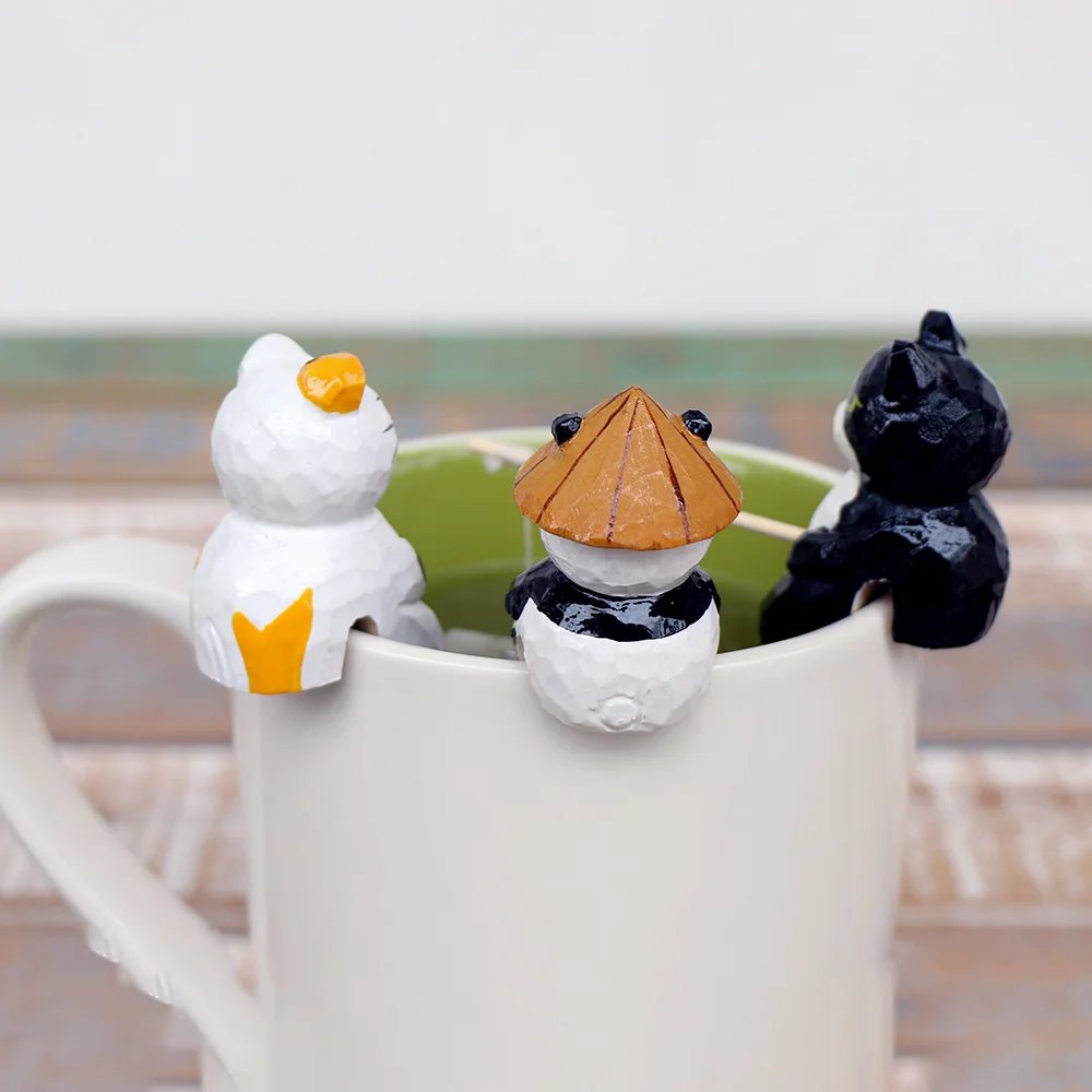 10pcs Silicone Tea Bag Holder Mini Snail Practical Glass Marker