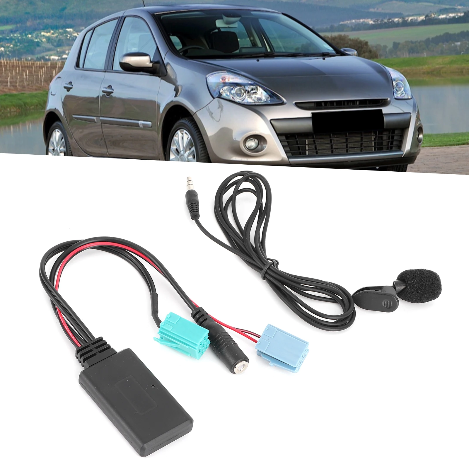 Adaptador Bluetooth AUX De 6 Pines Para Renault (2005-2011) – Conecta Tu Móvil A La Radio Del Coche Para Escuchar Música