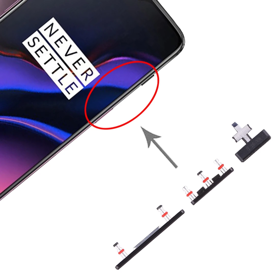 OnePlus 6T 사이드 키