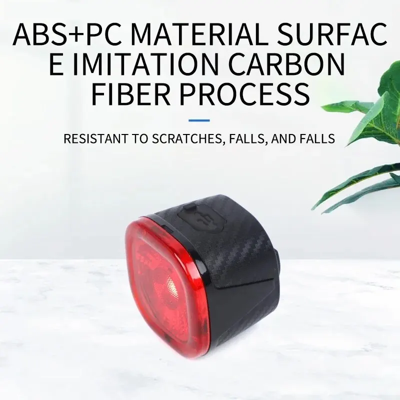 ضوء فرامل الدراجة الذكي IPx6 الضوء الخلفي من النوع...