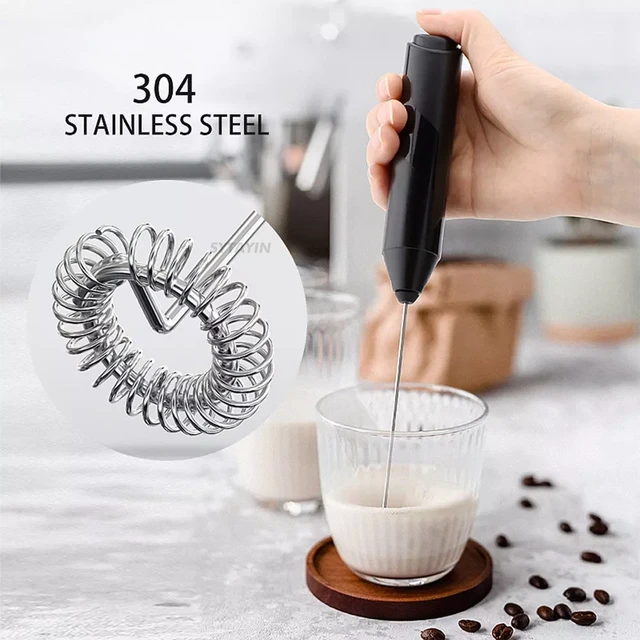 Beater Tools Kitchen Home Drink Egg Milk Coffee Milk Whisk Beater Frother  Mixer Electric Kitchen Electric Stirrer Mini Egg For - AliExpress