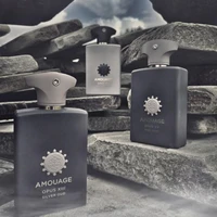 AMOUAGE 100ml Parfum pour homme, Eau de Parfum longue durée, senteur boisée orientale aromatique, Cologne fraîche et chaude de luxe, cadeau élégant 5