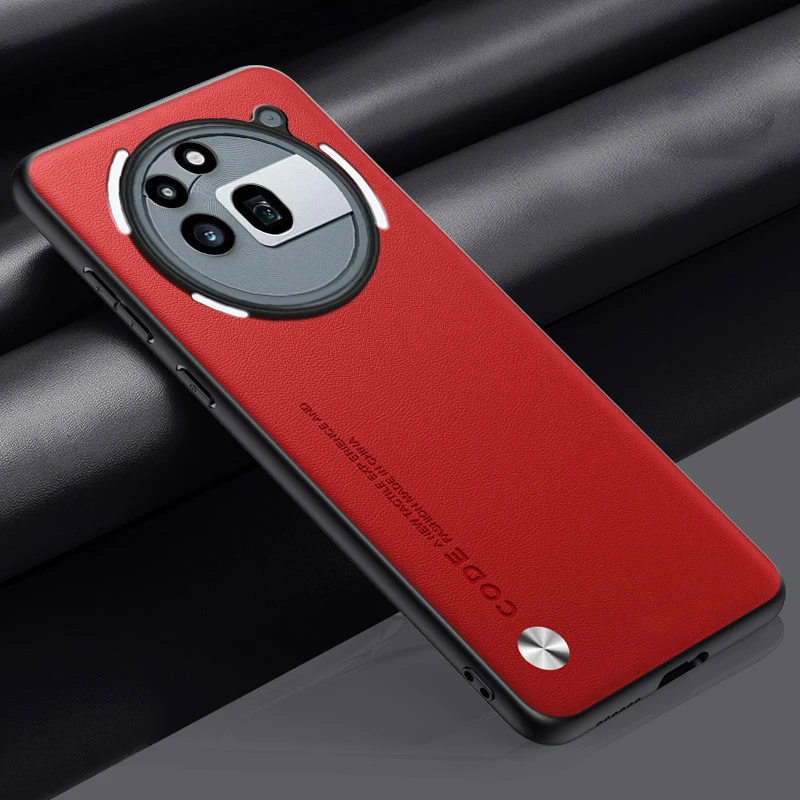 Premium Carbon Fiber PU Leather Case with Hard PC and Soft Sides