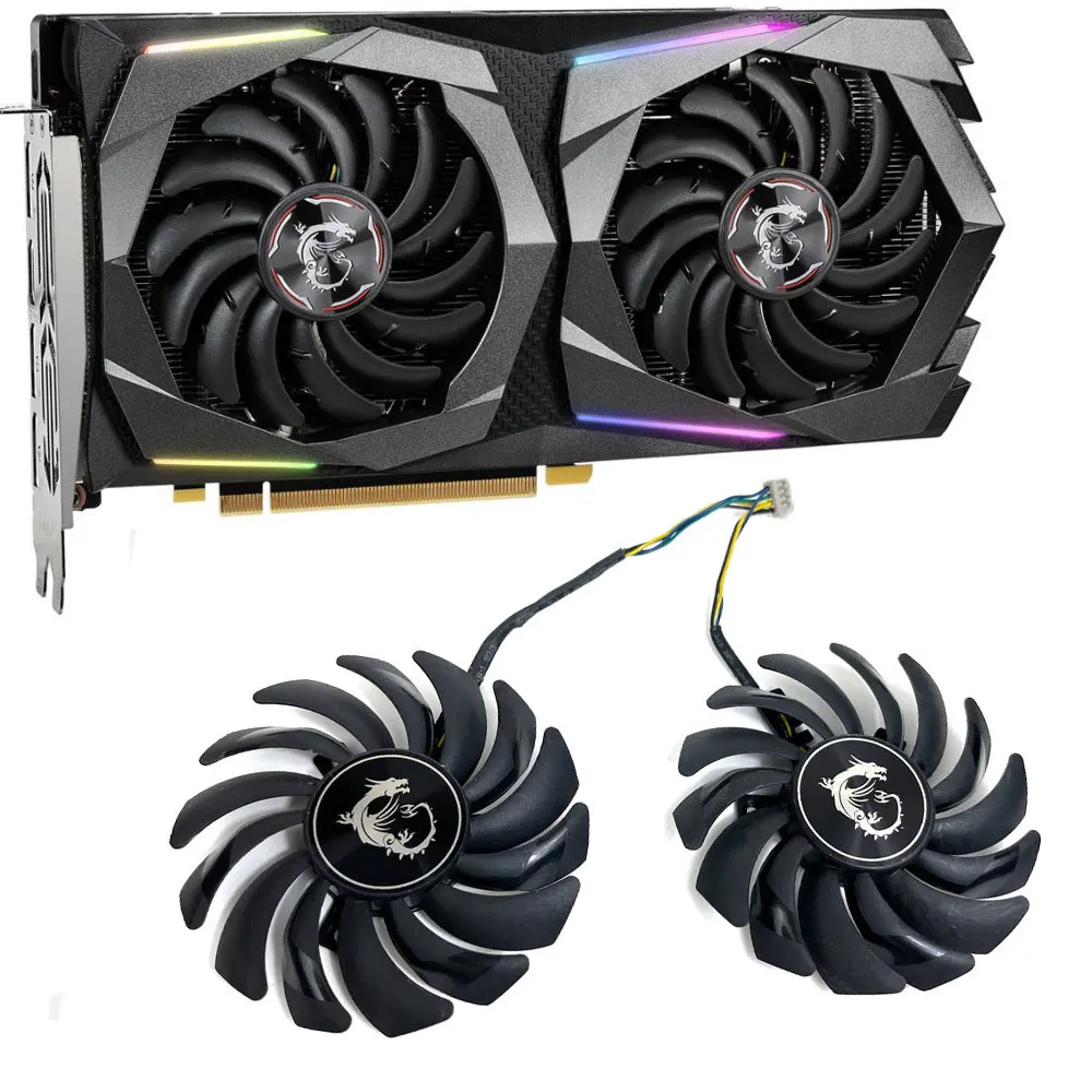 Nuova Ventola In Gpu Muslimex Gtx 1660, Per Msi Gtx 1660, 1660Ti, 1660 Super Gaming, Gtx 1650 Super, 1650 Ventola Di Raffreddamento Per Scheda Video D