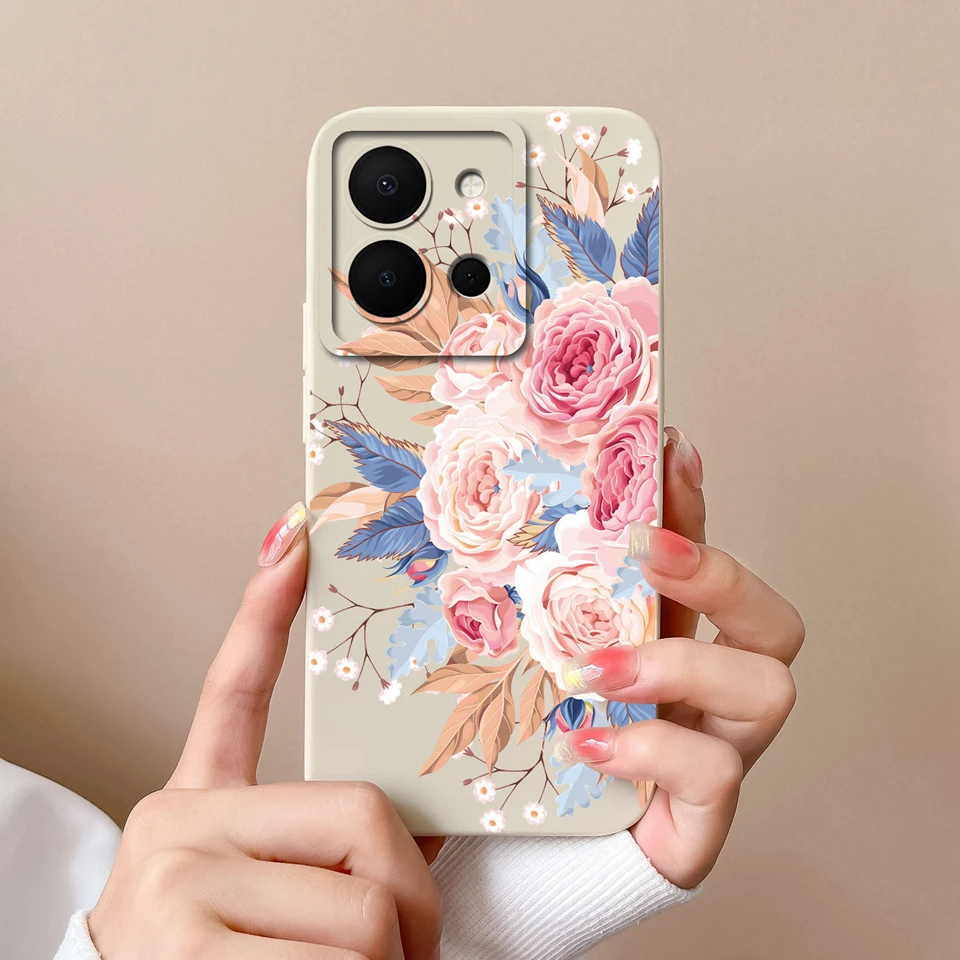 Mountain Flower Avocado Liquid Antifouling Protective Anti-drop Simplicity Phone Cover