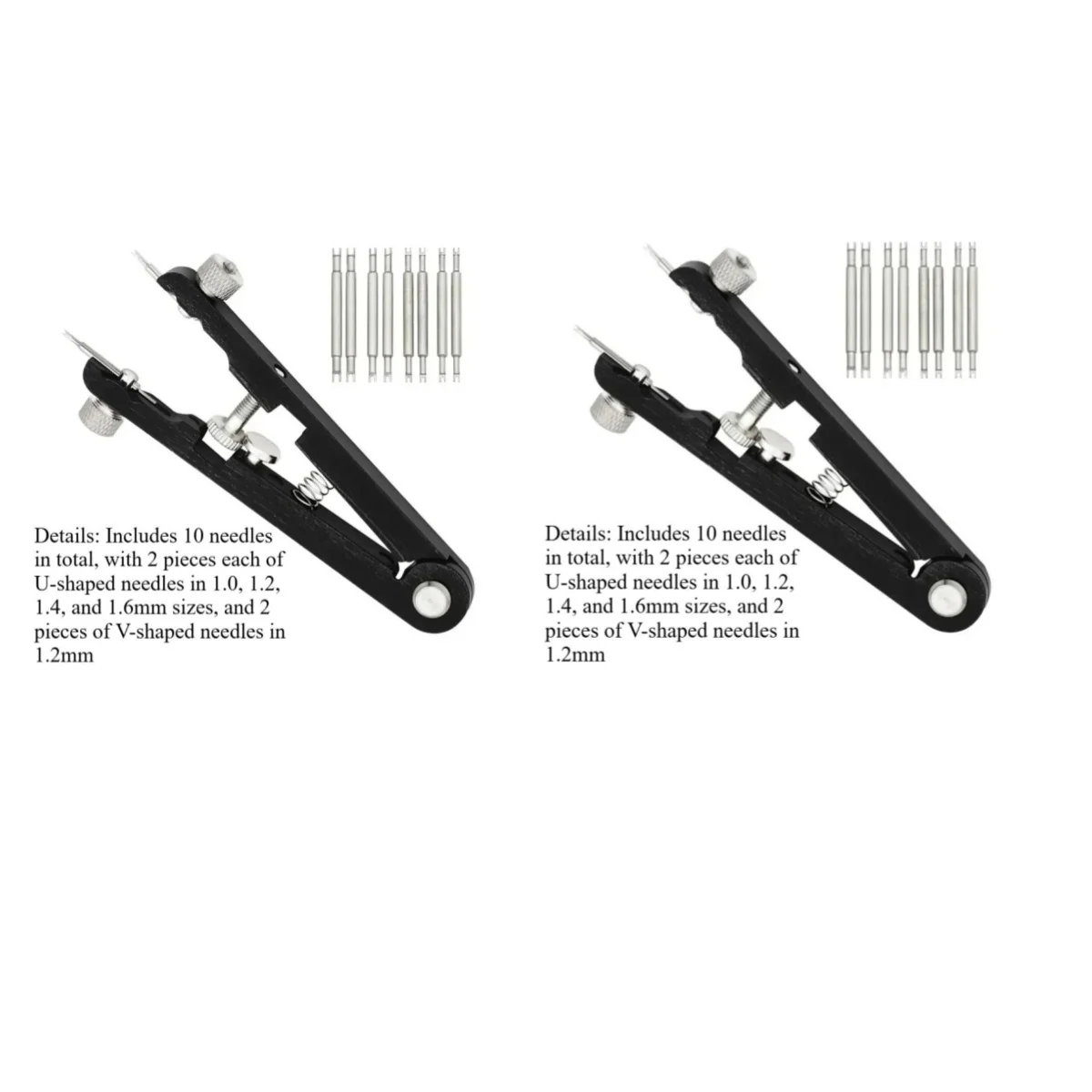 Deluxe Watch Band Removal Tool Kit with Spring Bar Plier and Tweezer