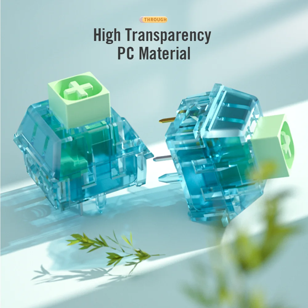 Ggboy Kailh Box Switch Interruttori Tattili Clicky Estivi Tastiera Meccanica Personalizzata Cherry Mx Interruttore A 5 Pin Per Feker 75 Gmk67 Gk61