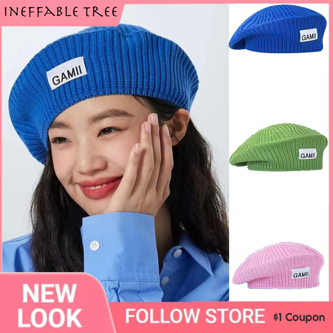 

INS Candy Colour Beret Spring Summer Berets Hats for Women Men French Artist Beret Painter Girls Female Cap Beanies Bonnet Gorro