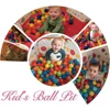 1.2M Children's Pool Balls Folding Kid Play Tent Cartoon Ball Pit Pool Portable Outdoor Indoor Baby Ball Pit with Basket For Kid 3