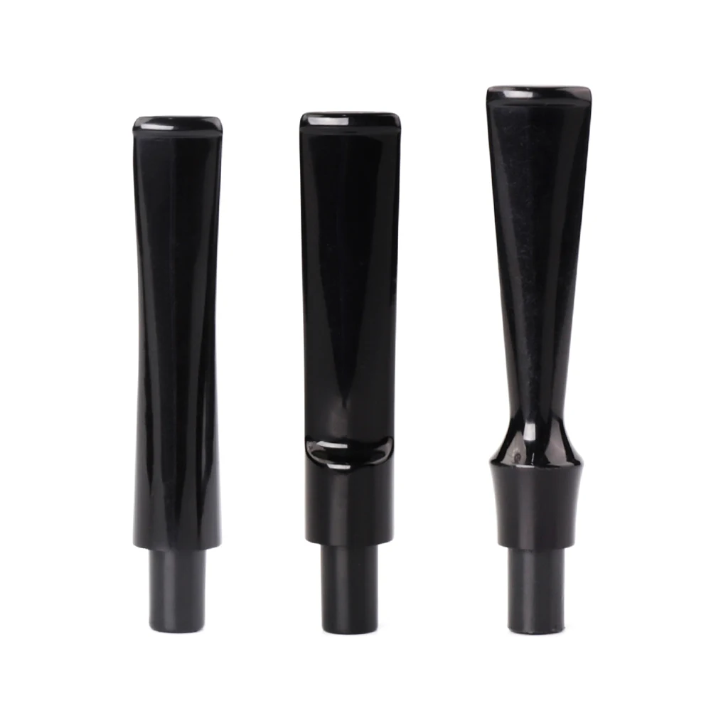 3-piece/set Tobacco pipe stem 9mm pipe channel Tenon outer diameter 10.3mm DIY tool Straight handle acrylic stem smoking accessories tobacco pipe tobacco smoking accessories smoking pipe