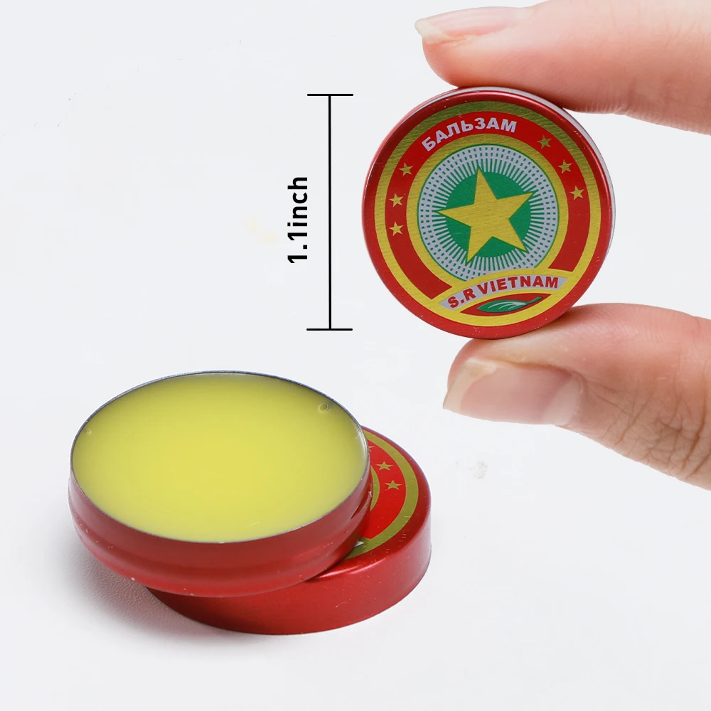 1/3/5Pcs Vietnam Golden Star Cooling Oil Relieve Dizzy Fatigue Cream Joint Muscle Pain Relief Ointment Anti-Itching Plaster