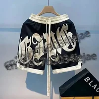 2025 summer  Casual Men's Summer Basketball Shorts High-Quality American Street Sports Pants Outdoor Fashion High Waist Trou