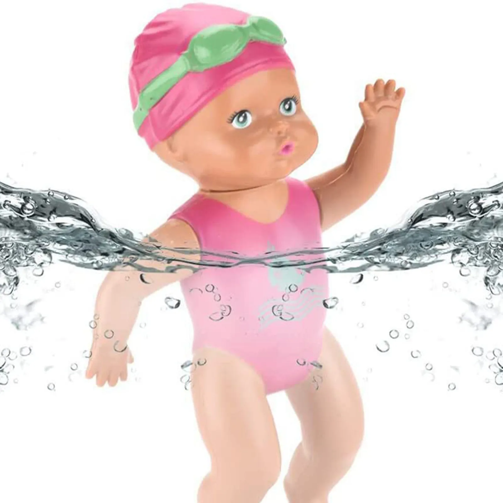 best toddler baby bath toys Floating Swimming Doll Children'S Toys Swimming Toys Swimming Dolls Interesting Dolls Bathing Toys Wind Up Bath Toy toddler baby doll toys