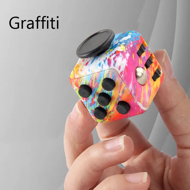 Autism Toys Therapy Dice Anxiety And Stress Relief Fidget Toys Anti Stress Decompression Sensory Kids Toy Office Desk Spinner 3