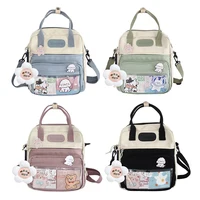 Cute Women Backpacks Waterproof Multi-Pocket Nylon School Backpack for Student Female Girls Kawaii Laptop Book Pack 1
