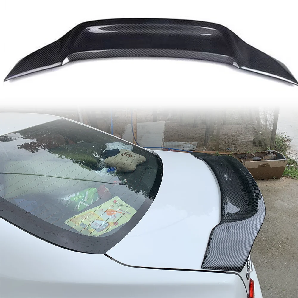 Adatto per spoiler, pannello alettone, portellone posteriore, componenti esterni, spoiler posteriore modello ABS R per Toyota Corolla berlina 09-13 - immagine 2