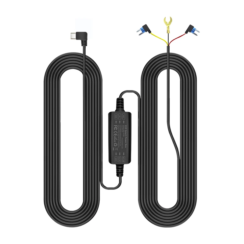 מתאם USB/Type-C מיני GPS למעקב אחר חניה 24 שעות לכל מצלמת DVR DashCam הקלטת חניה 24 שעות