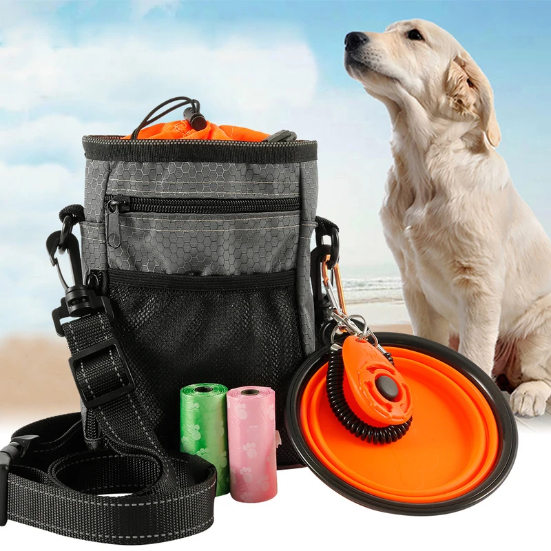 Multifunction Dog Training Bag Portable Pet Outdoor Treat Bags Food