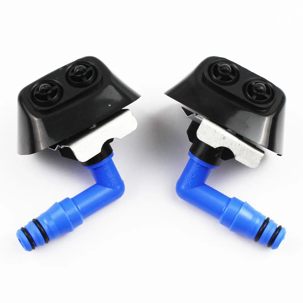 1PCS front left or right bumper headlamp headlight washer sprayer nozzle jet & clip for Saab 9-3 93 2003-2012 12803972 128039723 car headlight washer nozzle cover