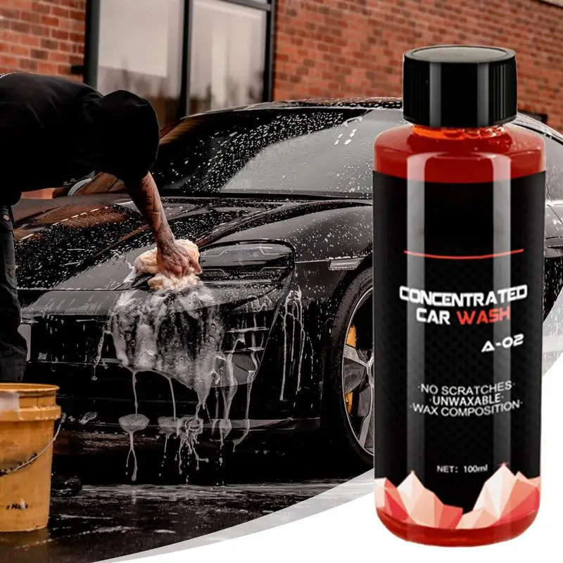 

5.3oz Highly Concentrated Cleaner Car Cleaning Foam Deep Clean & Restores Washing Shampoo Durable Safely Cleans Your Vehicle