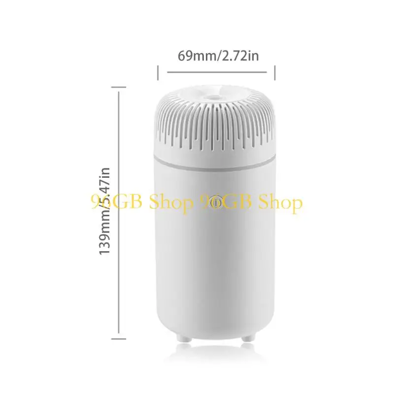 96GB 업그레이드 자동 가습기 휘발성 오일 디스펜서 다색 LED 조명