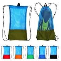 Multipurpose Snorkeling Gear Bag Net Diving Bag Swim Drawstring Bag Backpacks for Snorkeling Swimming Gear Accessories 1