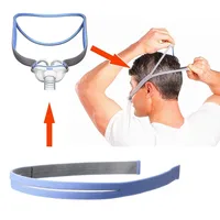 Sangles de rechange pour couvre-chef CPAP avec Clips pour accessoires d'oreiller nasal ResMed P10 couvre-chef et Clips 3