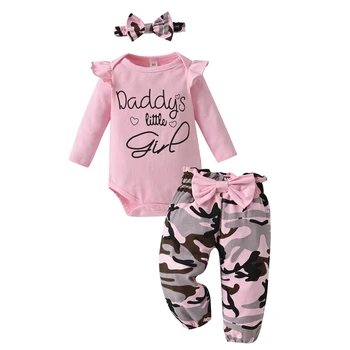 "Daddy's Little Girl" Infant Set w/ Headband. 1