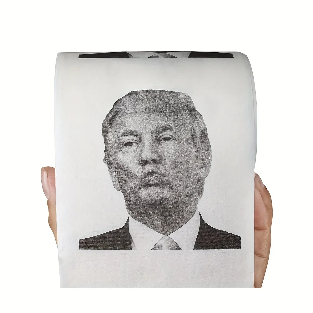 Donald 100 Sheets 1 Roll Toilet Paper Novelty Gift