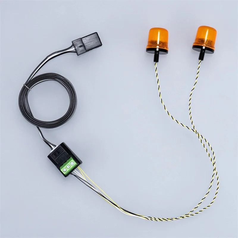 1:14 RC Led Rotierendes Licht Rc Modell Warnlicht Lampe Beleuchtung Für 1/14 Tamiya Rc Traktor Lkw Alle Serie Arocs Mann TGS Etc.