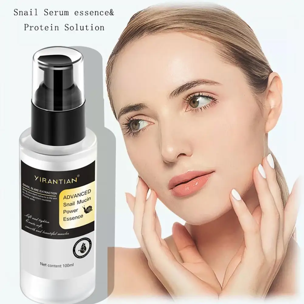 

Snail Collagen Liquid Essence Original Liquid Brightening Skin Lines Repair Lightening Acne Skin Essence Fine Print Moistur I1X4