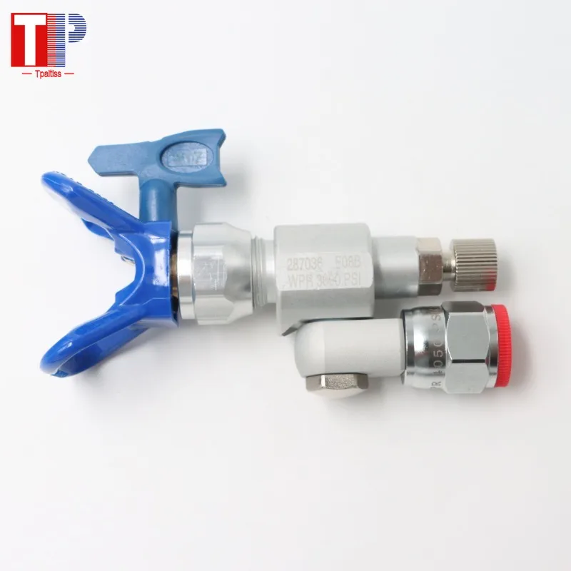 tpaitlss-valve-d'extension-de-pulverisation-sans-air-vanne-de-nettoyage-valeur-d'arret-joint-a-percussion-287030-030-pour-titan-nium-ner-odorpulverisateur-nouveau-287