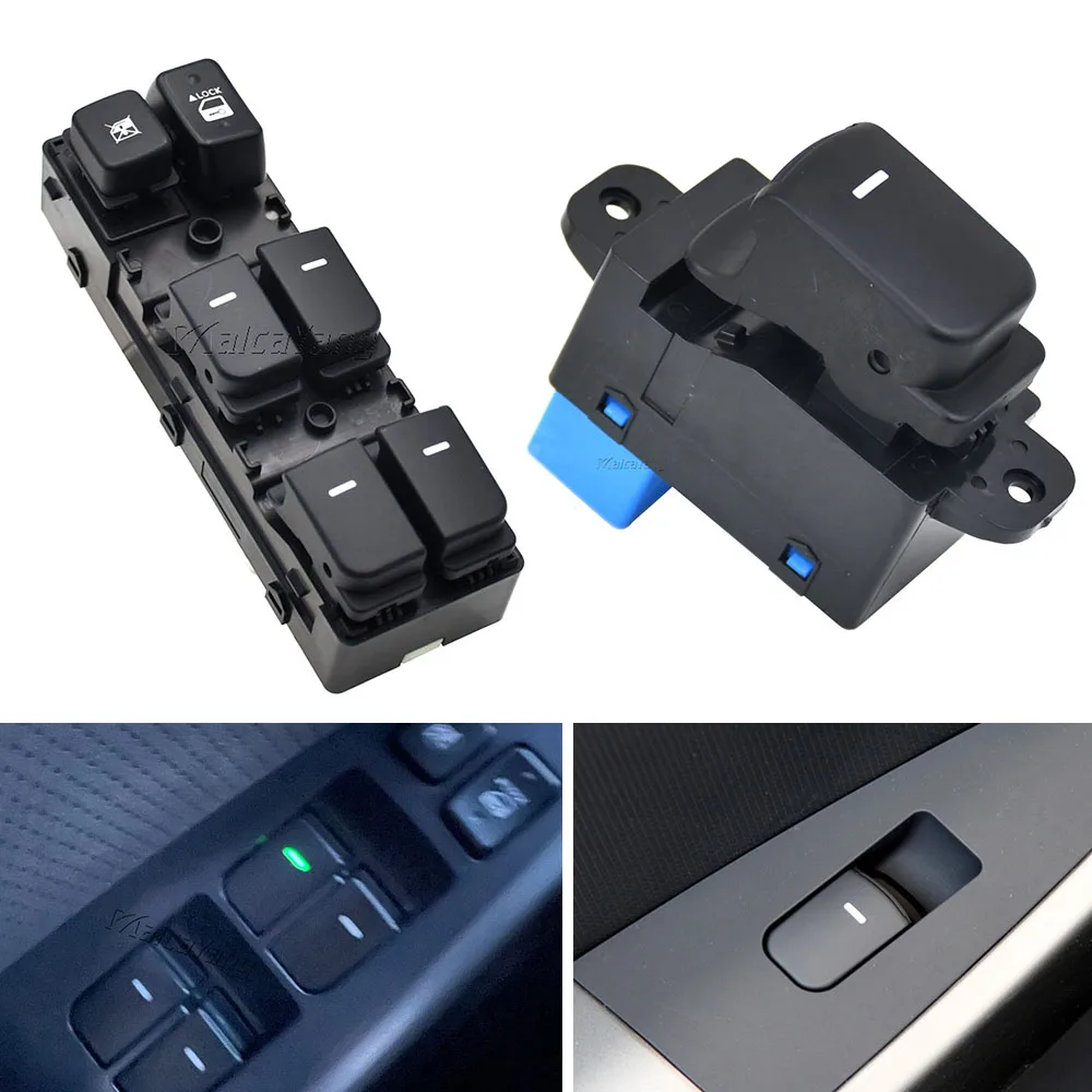 Car Styling Per Kia Forte Ex Lx Sx Sedan Hatchback 4-Door Electric Power Master Window Control Lifter Switch 93570-1X000