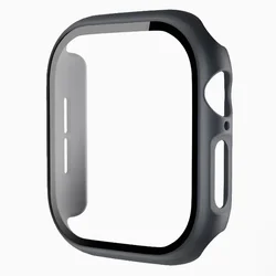 Premium Glass Cover & Bumper Screen Protector for Series 1 2 3 38mm (Original titanium23)