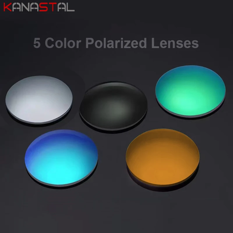 Prescription Polarized Lenses 1.56 1.61 1.67 Optical Resin Gray Lenses Anti Glare Sunglasses Myopia Reading Glasses Lens