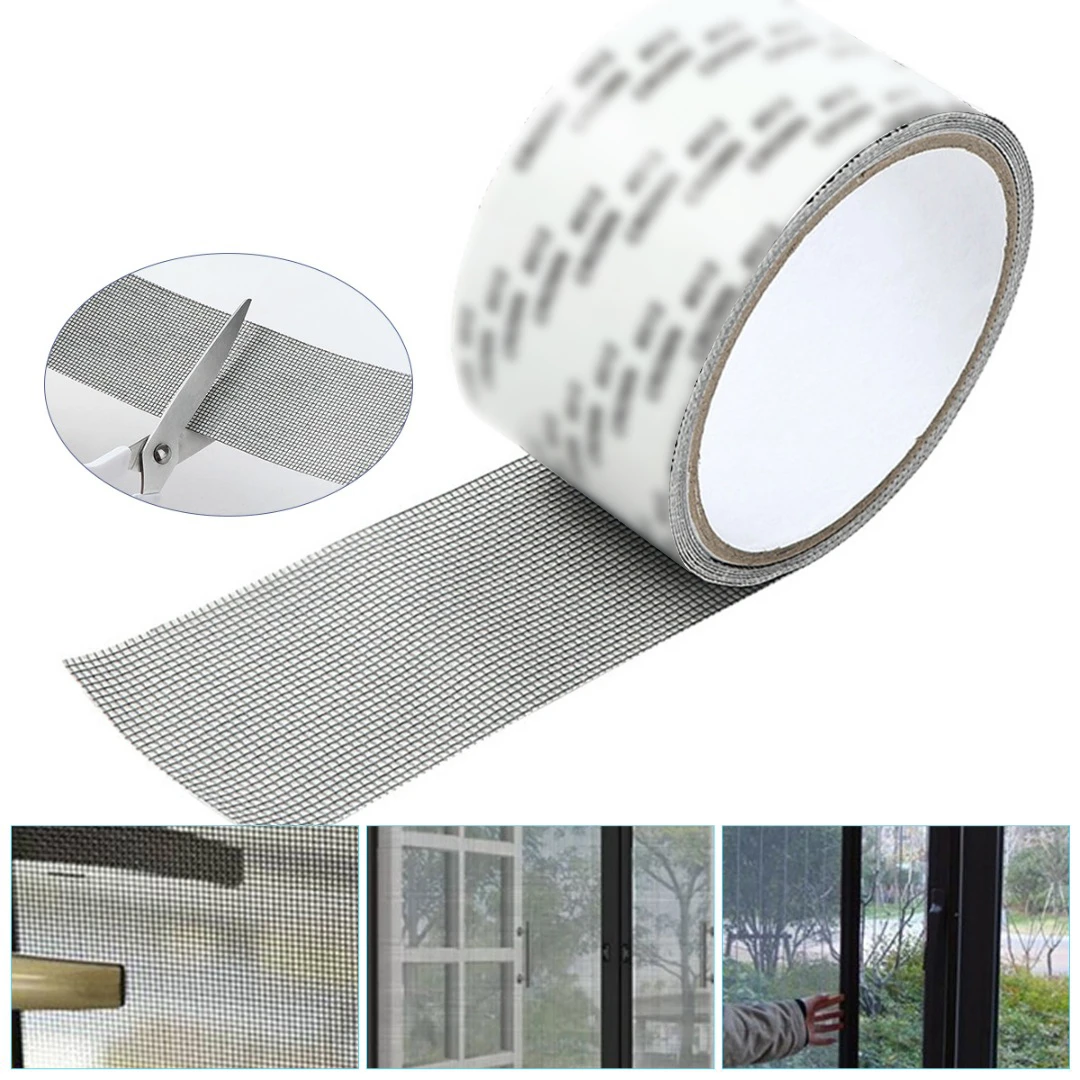 Window Screen Repair Tape Strong Adhesive Tapes Durable Net Cover