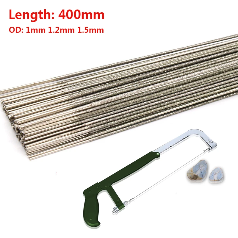 1Pcs 400mm Diamond Metal Wire Saw Blade Cutter Cutting Tools Blades ...