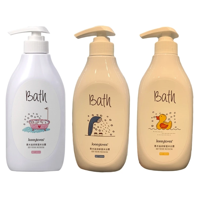 

Perfumed Shower Gel 500ml Gentle Cleansing Body Wash Long-lasting Fragrant Whitens Moisturizing Bath Lotion Gel