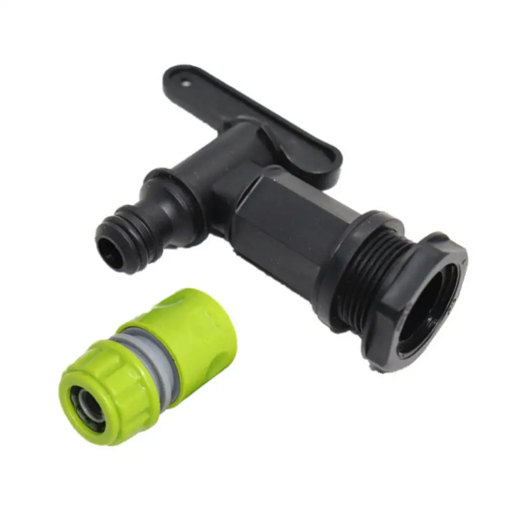 

Tank Faucet For IBC Tank Tap Adapter Water Tank Adapter Garden Watering Hose Connector Replacement Valve Fitting Parts