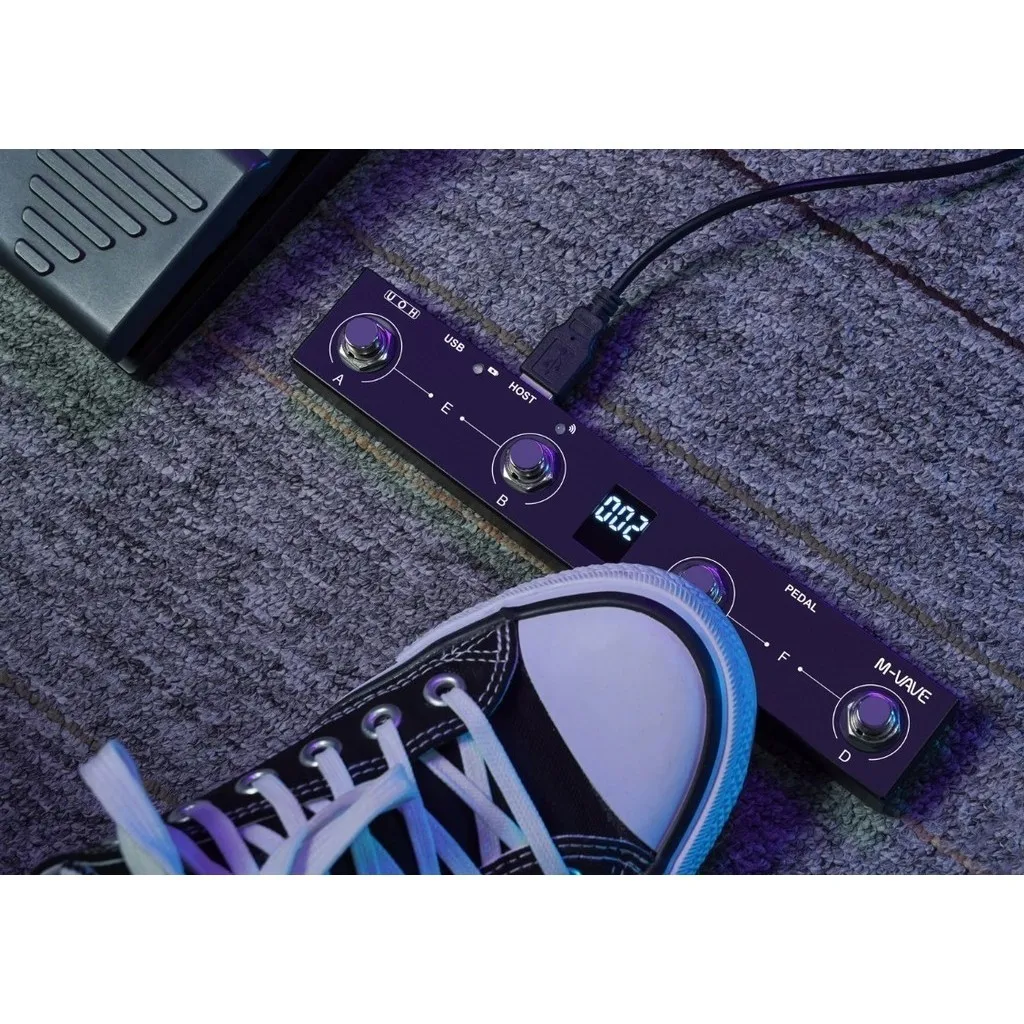 期間限定:M-vaveChocolatePlus MIDI Controller M-vave チョコレート プログラマブル BT MIDI コントローラー 4