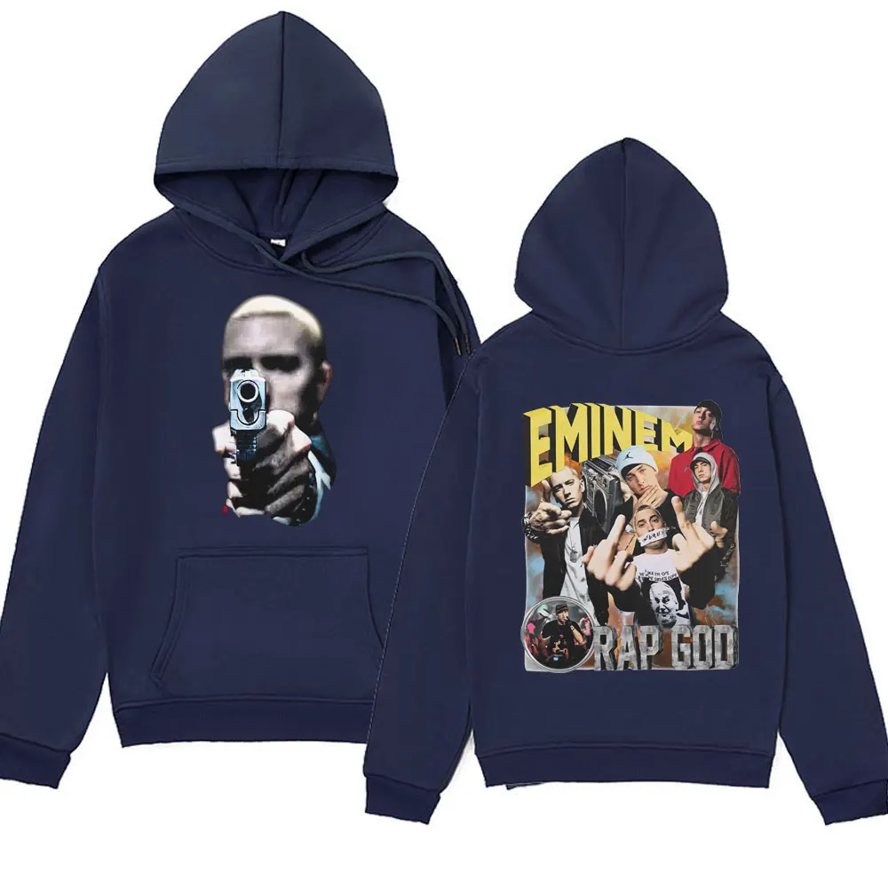 The Eminem Show Graphic Printed Hoodie for Men Women Hip Hop Streetwear Sweatshirts Spring New Long-sleeved Pullovers Hoodies