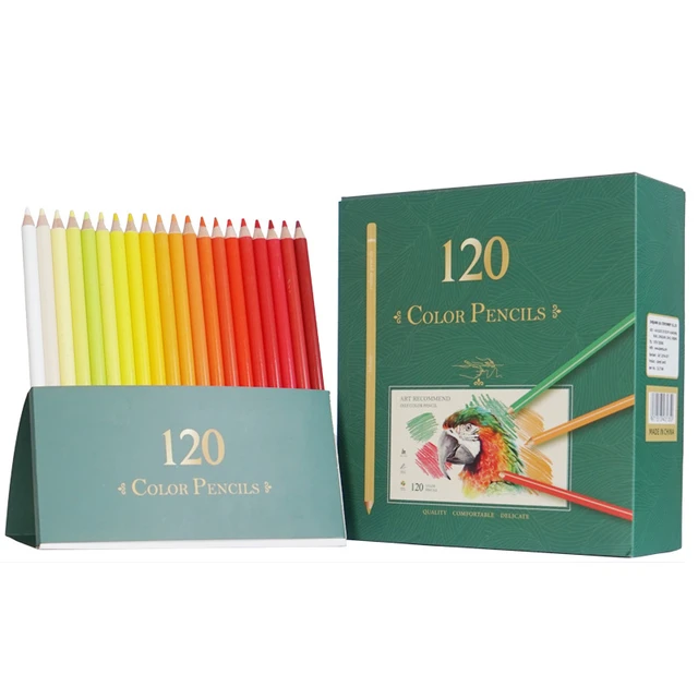 Colored Pencils With Gift Box 120 Adult Artist Colored Pencils Set