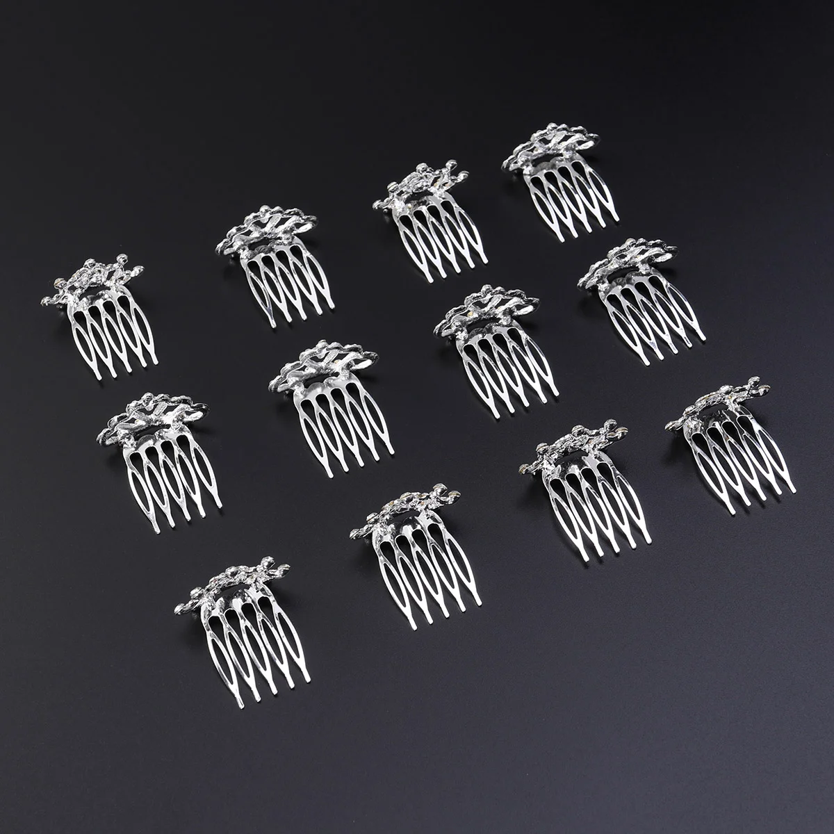 

12 Pcs Kids Crown Comb Hair Hoops Pins Hairbands Wedding Accessories Headbands Princess