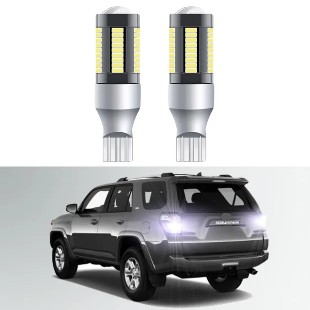 2Pcs For Toyota 4Runner 2001-2015 2016 2017 2018 2019 2020 2021 2022 2023 LED Backup Reversing light Bulb Canbus No Error - - Racext 1