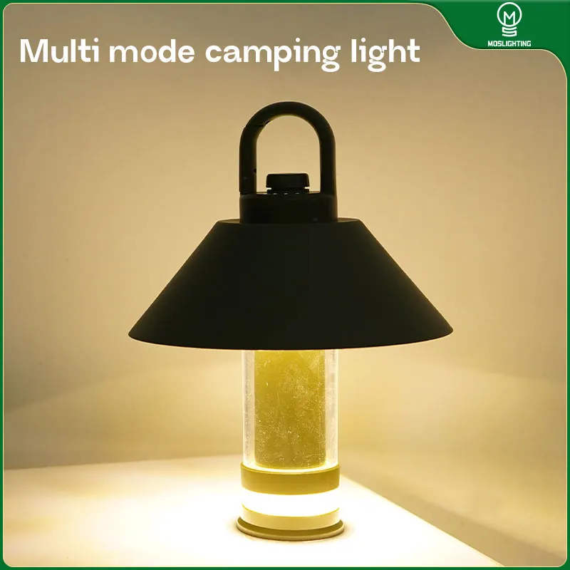 MOSLIGHTING Camping Light Portable Light Flashlight Camping Tent Outdoor Work Hanging Multi-function Horse Lantern