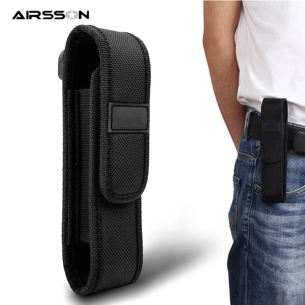 Outdoor Sport Hunting Pouch Flashlight Pouch Holster Torch Belt Bag Pouch