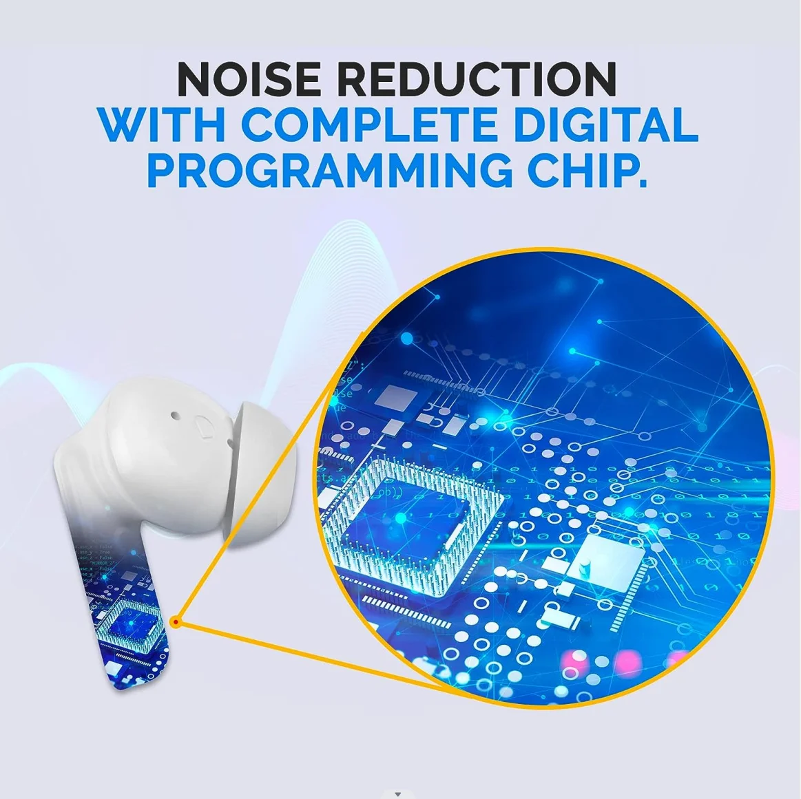 Bluetooth Headphone Hearing Aid - 8 Channel Digital Noise Canceling Hearing Aid for Seniors, Adults, Rechargeable Hearing Aid 4