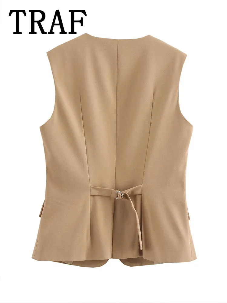 トップス ENFOLD 2024SS MINIMAL-SHAPE-VEST ENFOLD 2024SS MINIMAL-SHAPE-VEST